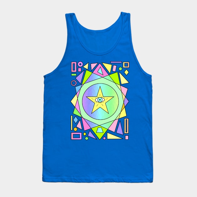 Star Eye Tank Top by SartorisArt1